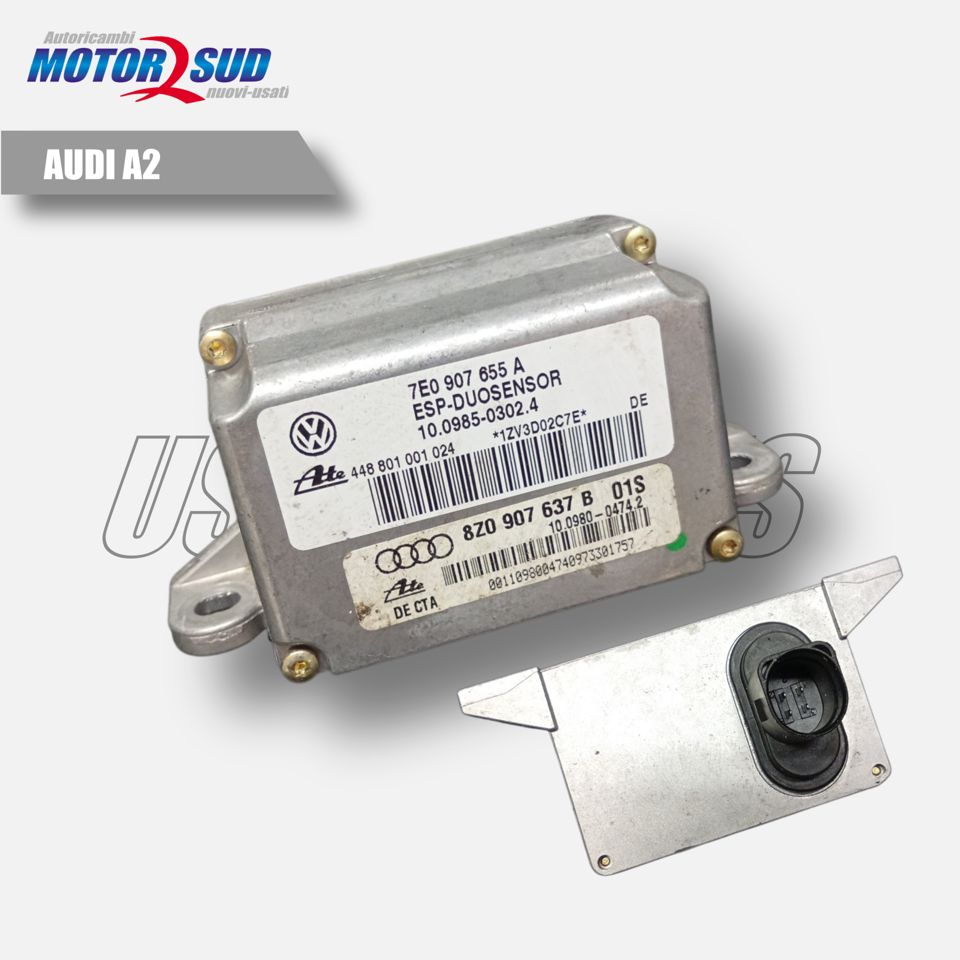 Sensore Imbardata per Audi A2 OE 7E0907655A