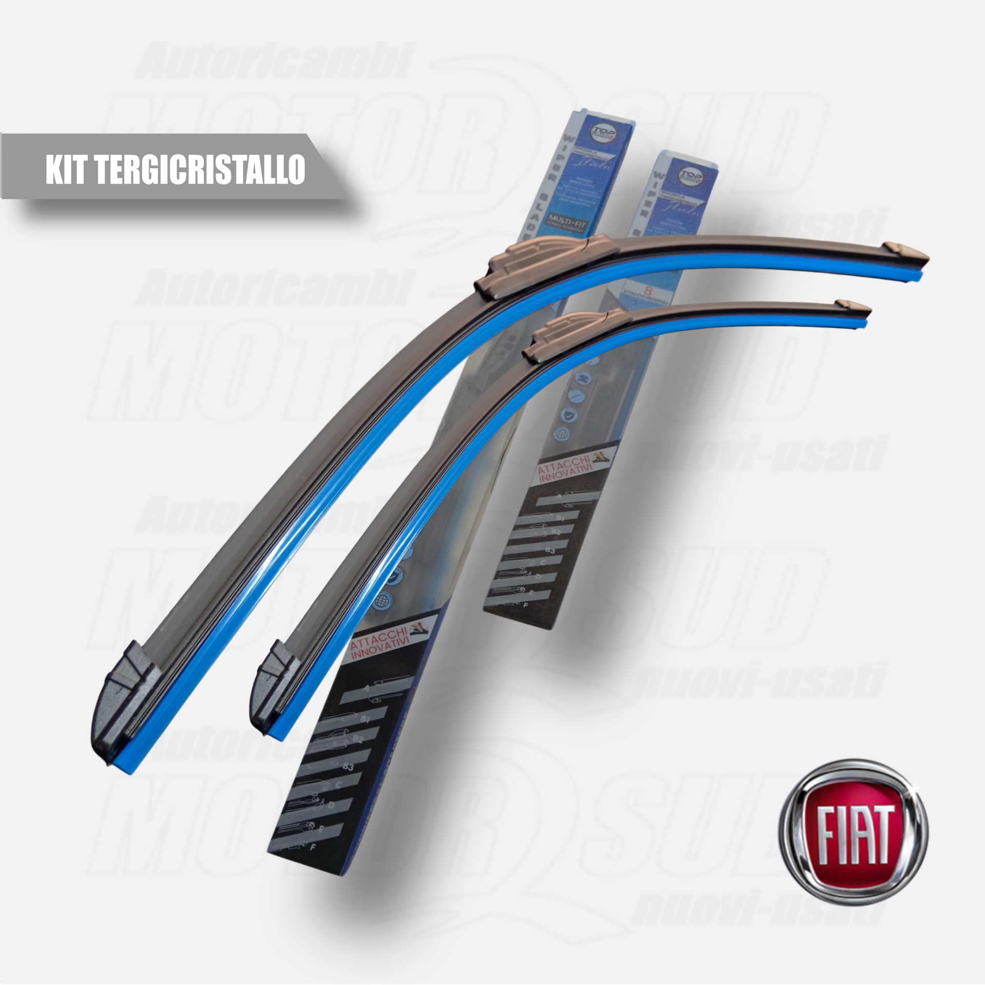 Spazzole Tergicristallo Anteriore Fiat Panda 312 - Anno 2012 >2019