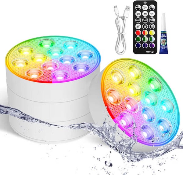 Submersible Pool Lights with Remote