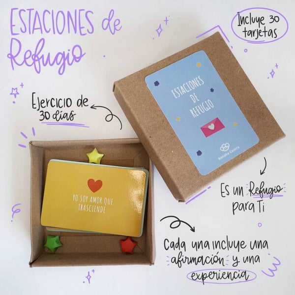 Cajita de estaciones de refugio