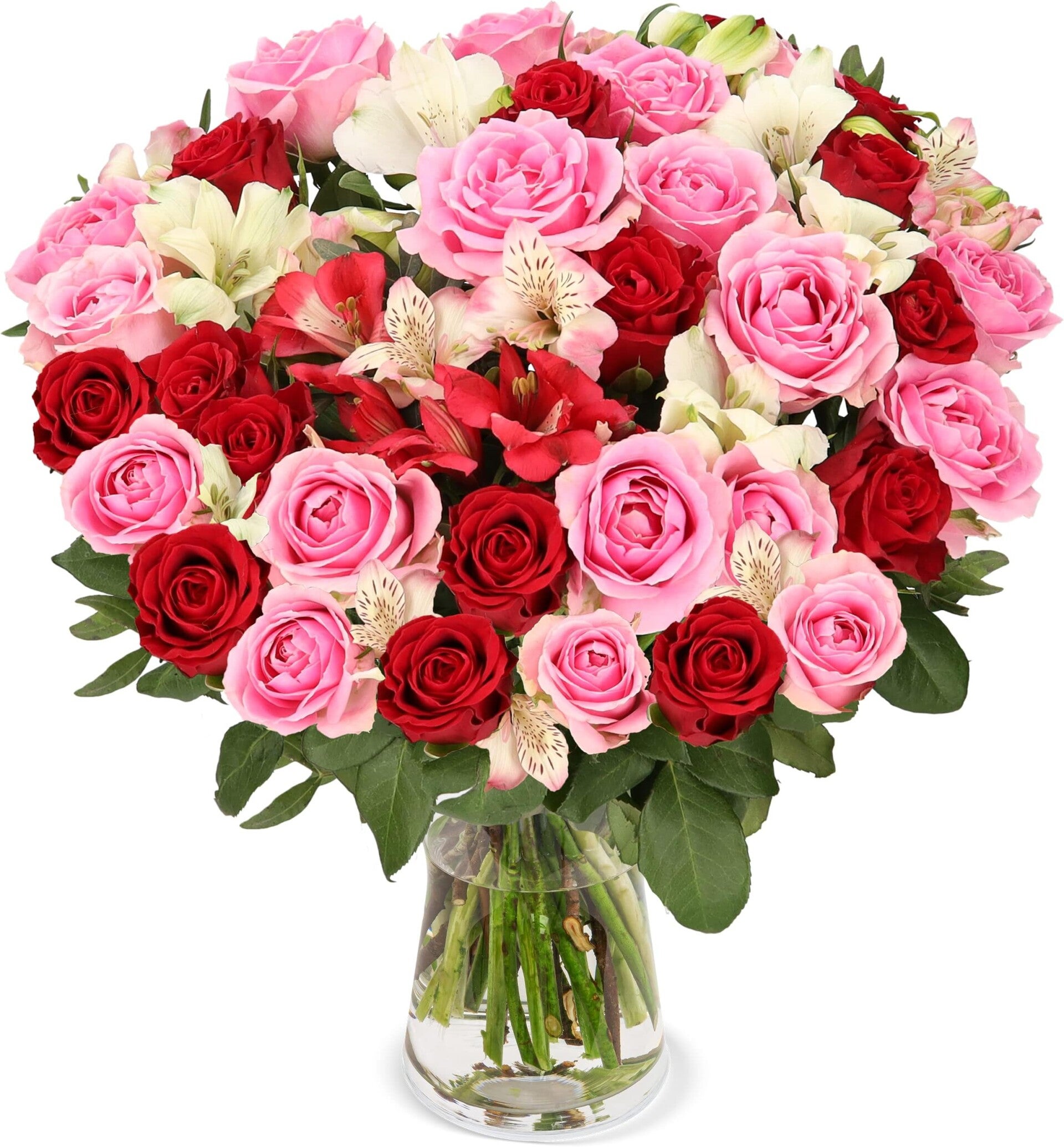 Fleurig Boeket Gemengde Rozen size M, L, XL, of XXL v.a. € 50,00