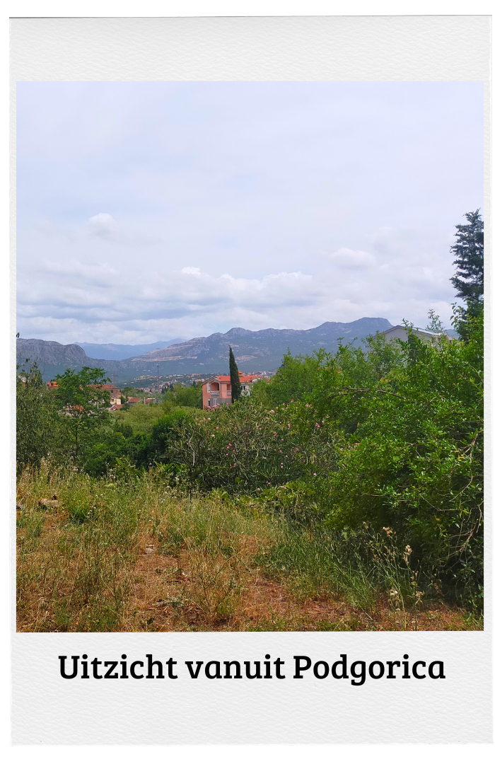 Uitzicht vanaf Podgorica