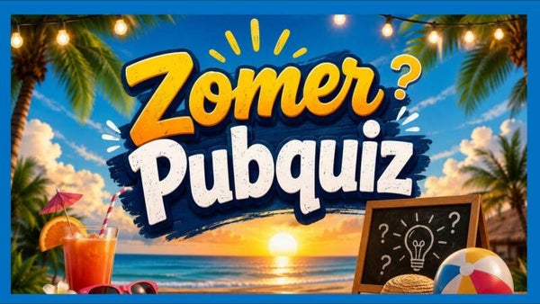 Zomer pubquiz - blauw