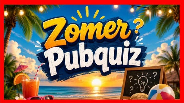 Zomer pubquiz - rood