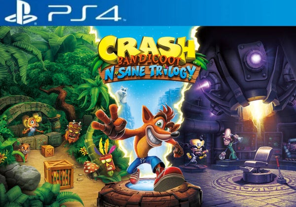 Crash Bandicoot N Sane Trilogy PS4 Platinum Trophy Service (NO GAME) LEGIT 100%