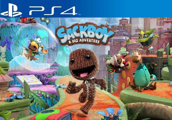 Sackboy: A Big Adventure  PS4 Or PS5  (Platinum Trophy / 100%) PS4 OR PS5 (NO GAME)
