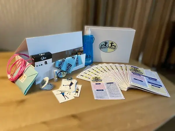 Buuf2Buuf 12 weken Fit-Challenge Box, speciaal voor Insta volgers