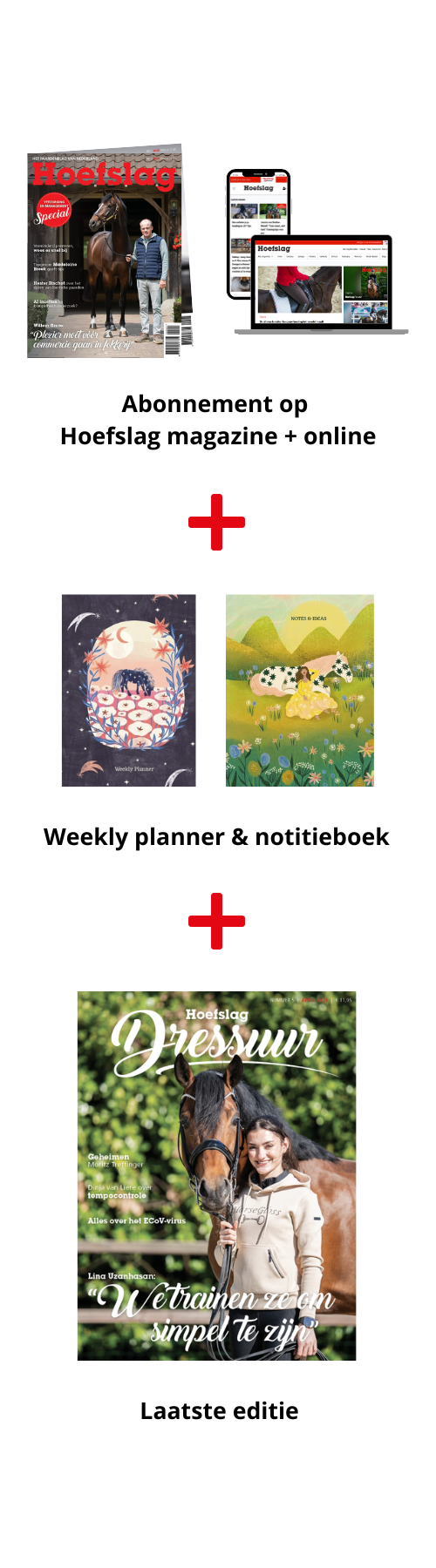 AANBIEDING – Hoefslag jaarabonnement, betalen per maand