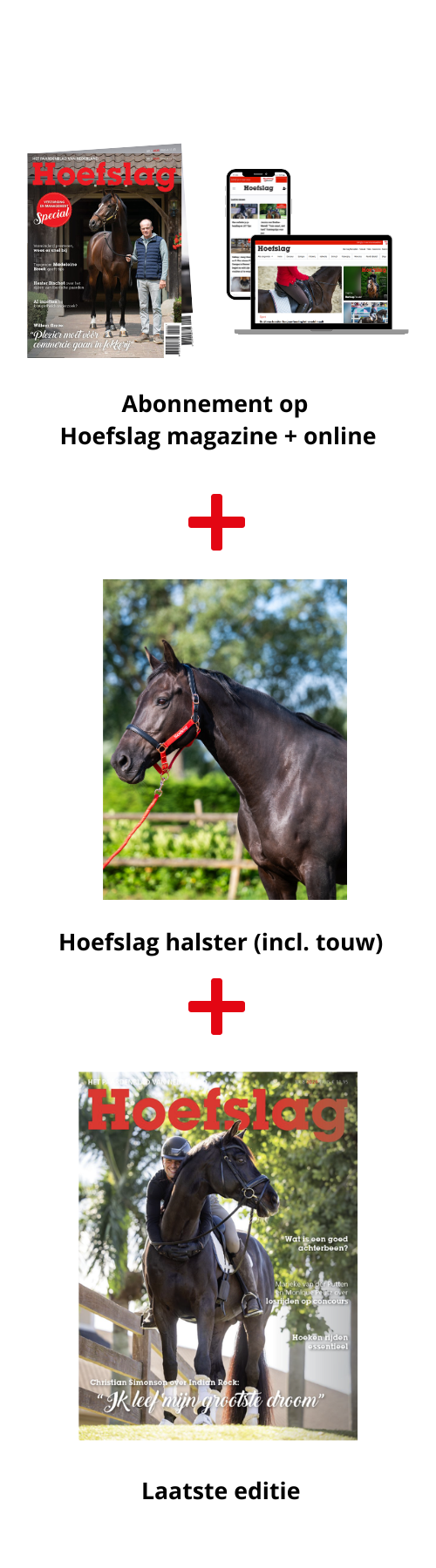 AANBIEDING – Hoefslag jaarabonnement, betalen per maand