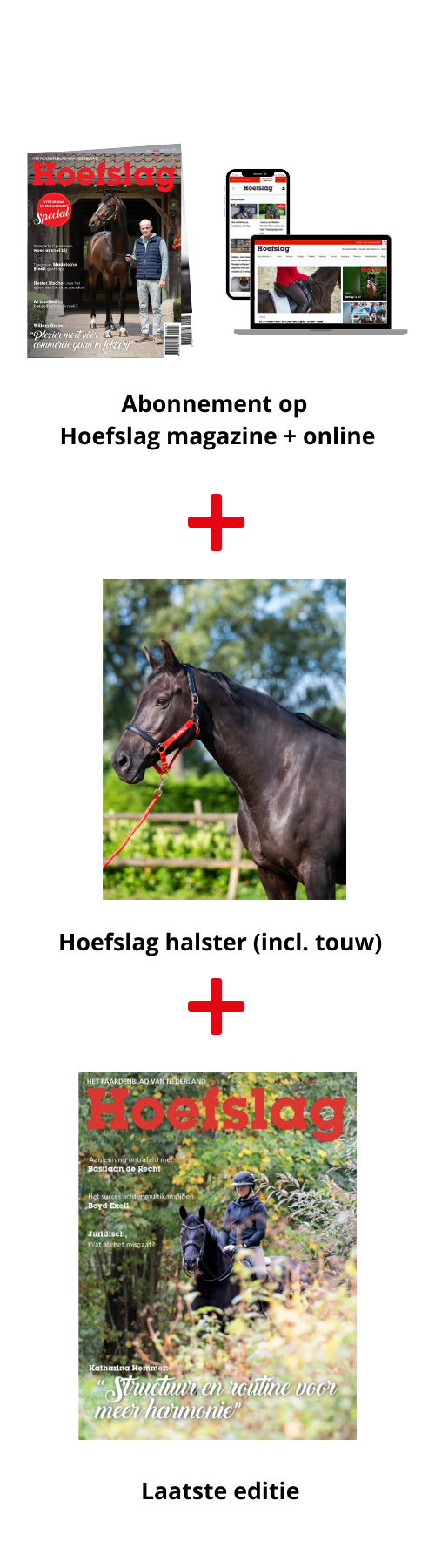 AANBIEDING – Hoefslag jaarabonnement, betalen per maand