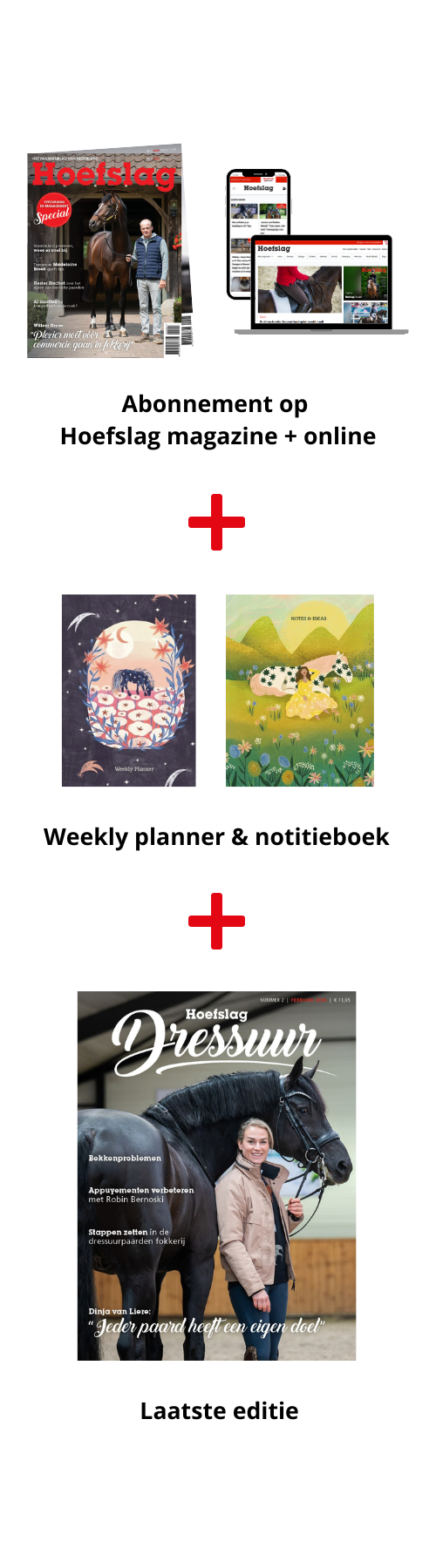 AANBIEDING – Hoefslag jaarabonnement, betalen per maand