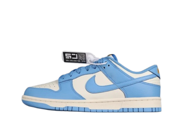 DNK Low White & Light Blue