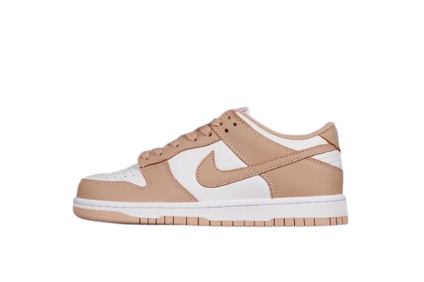 DNK Low White & Salmon