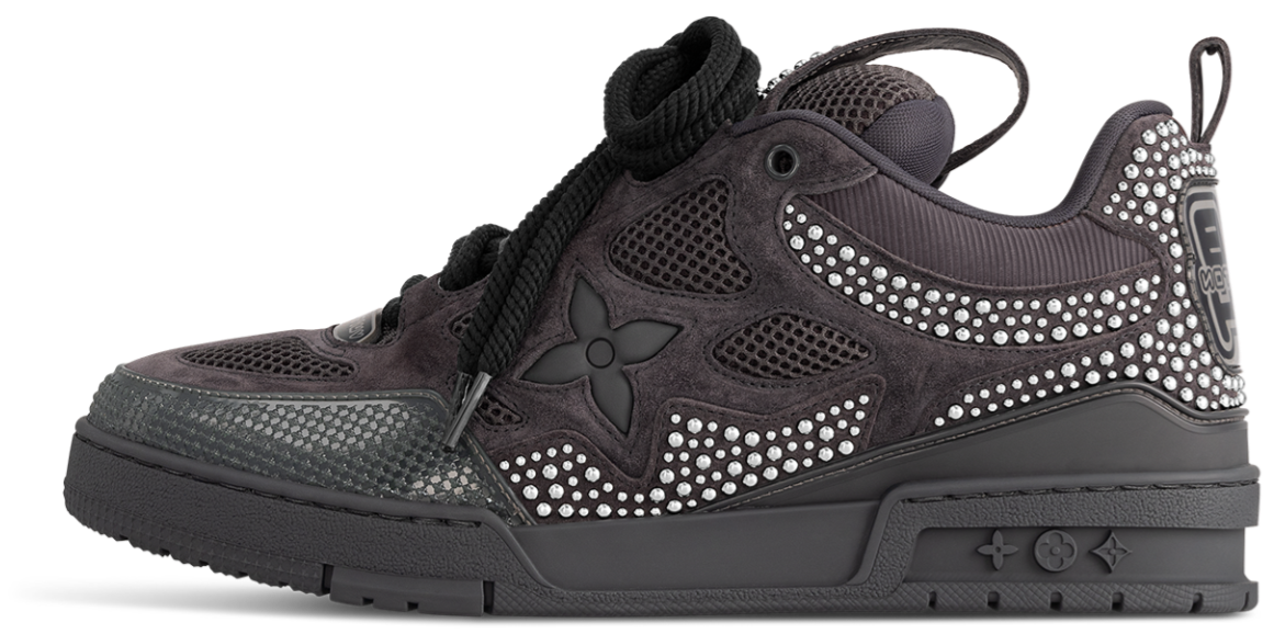 LV Skate Black & Silver