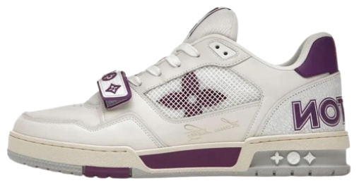 LV Trainer White & Purple