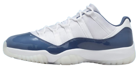 J11 Low White Blue