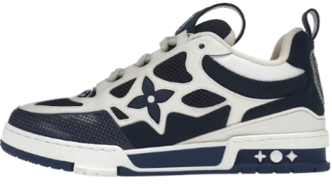 LV Skate Blue & White