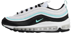 AM 97 White Black & Aqua Blue