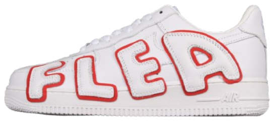 AF1 AirFlea White & Red