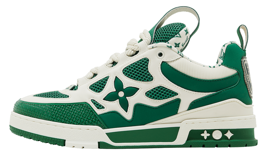 LV Skate Green & White