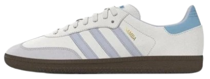 Samba White & Light Blue