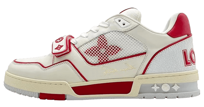 LV Trainer White & Red