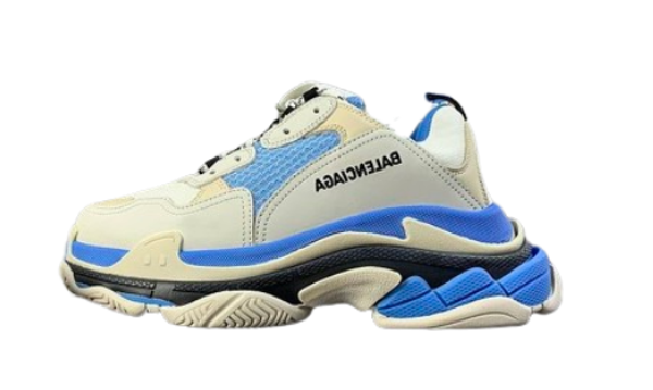 Triple S White & Blue