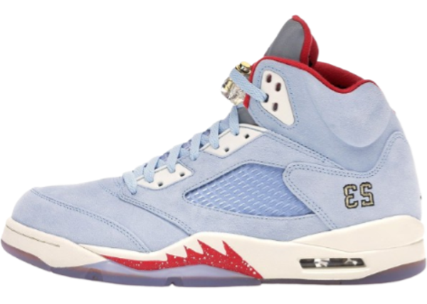 J5 Light Blue & Red