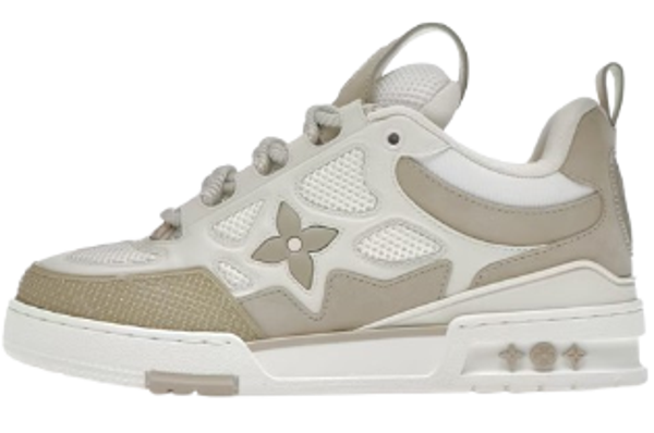 LV Skate Beige & White