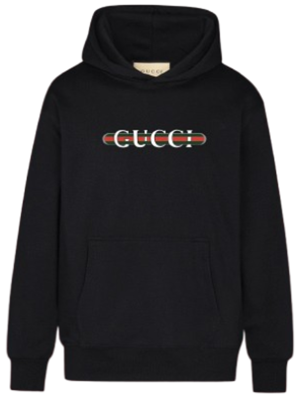 Gcci Hoodie Black