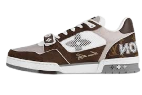 LV Trainer White & Brown