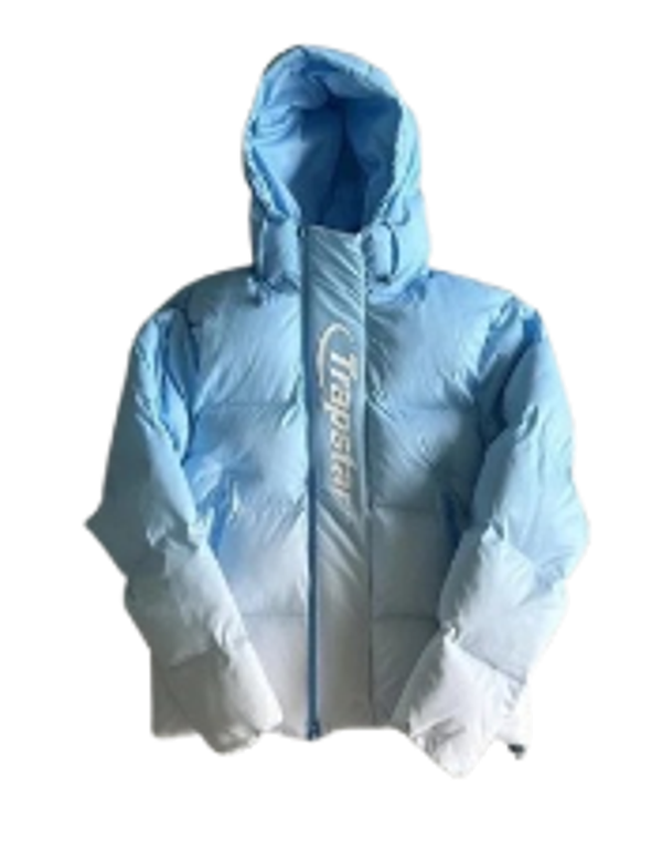 TRAPST4R Puffer Jacket LightBlue
