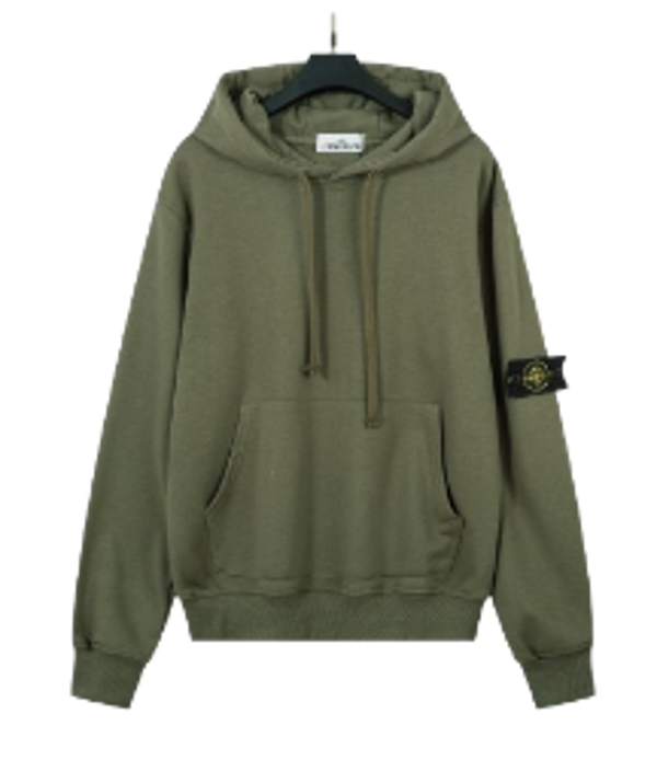 Ston Island Hoodie Military Green