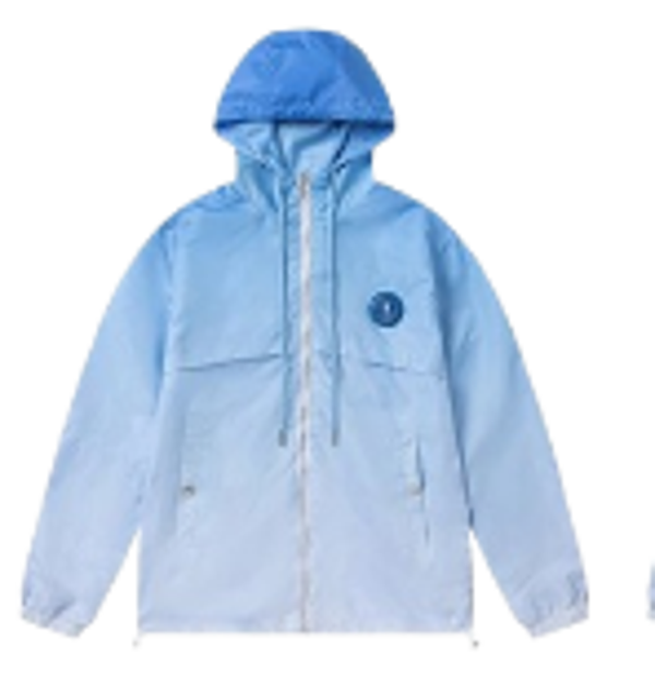 TRAPST4R Windbreaker Light Blue