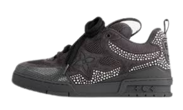 LV Skate Black & Silver