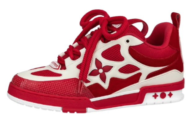 LV Skate Red & White