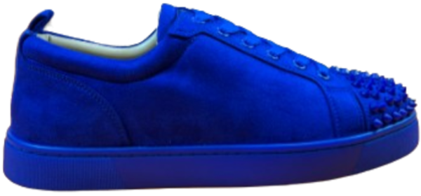 Lboutin Low Blue