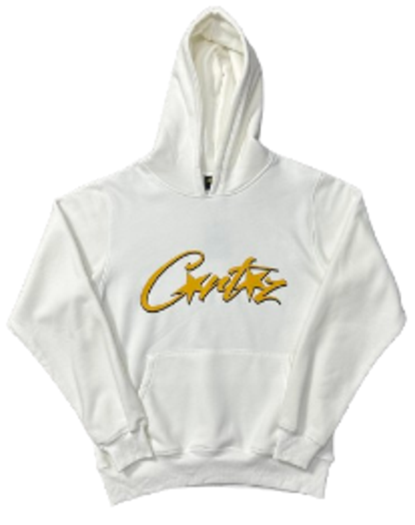 Crtz Hoodie White & Yellow
