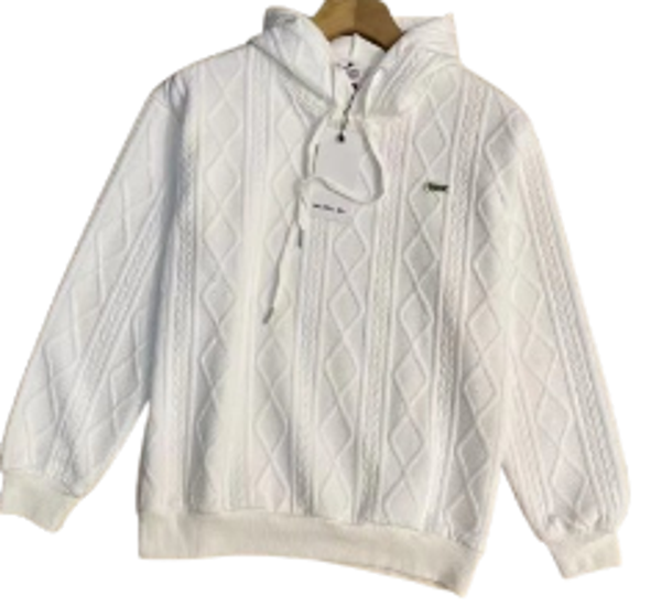 Lacost Hoodie White