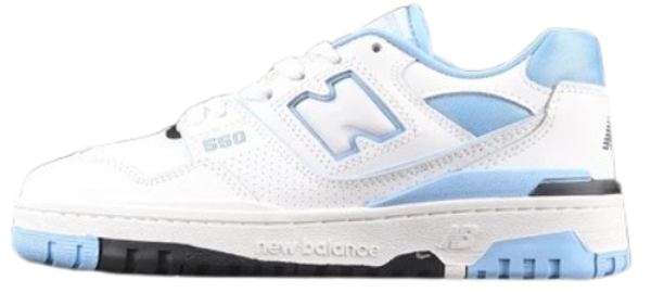 New Blnc 550 White & Light Blue