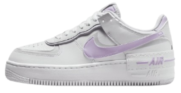 AF1 WMN White & Purple