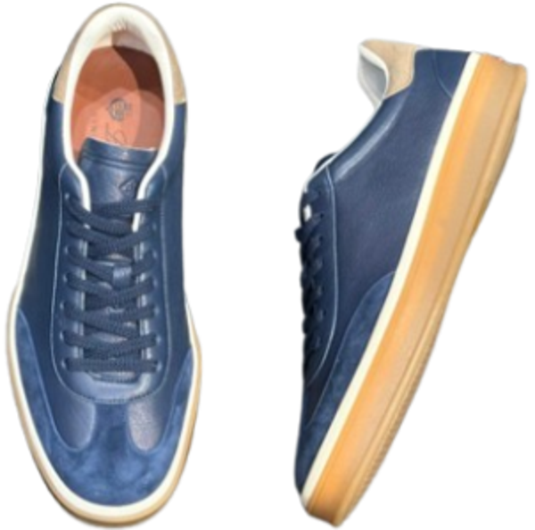 L0ro pian Leather Blue
