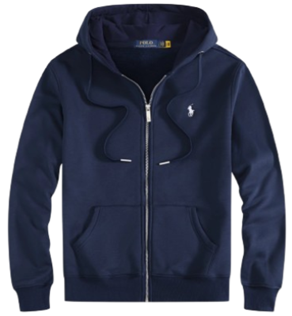 Rlph Lrn Zipp Navy Blue