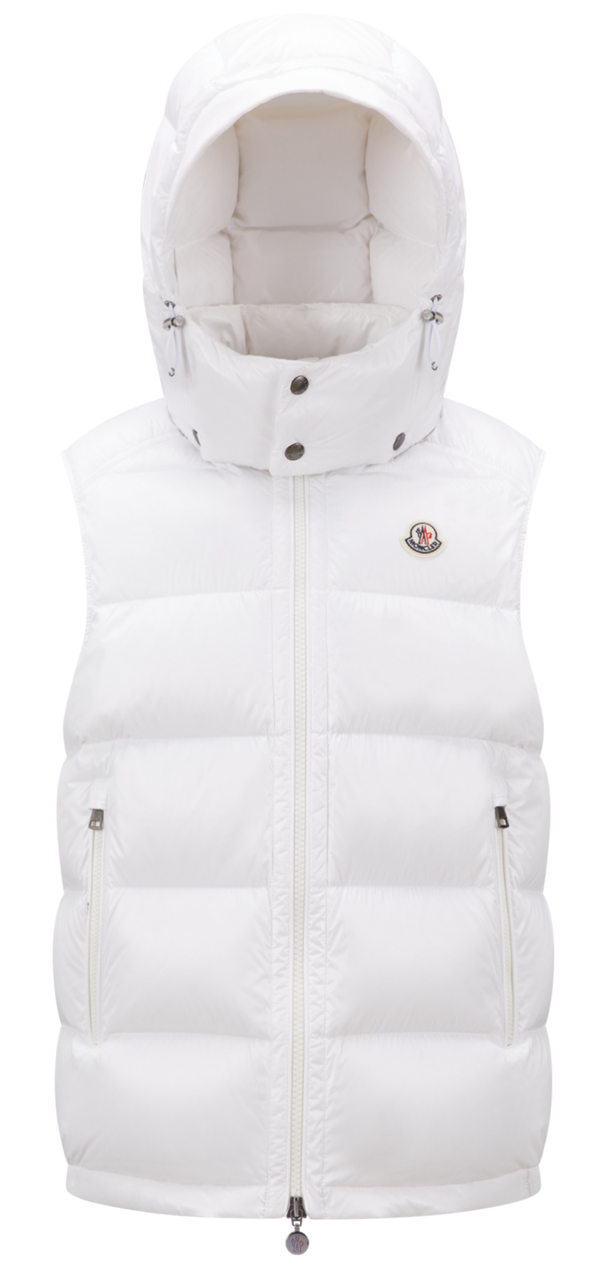 Moncler White gilet