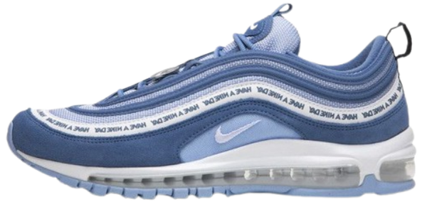 AM 97 White & Light Blue