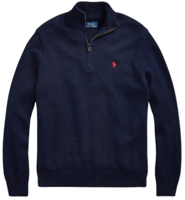 Rlph Lrn Sweater Navy Blue