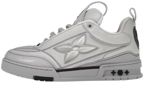LV Skate White & Silver