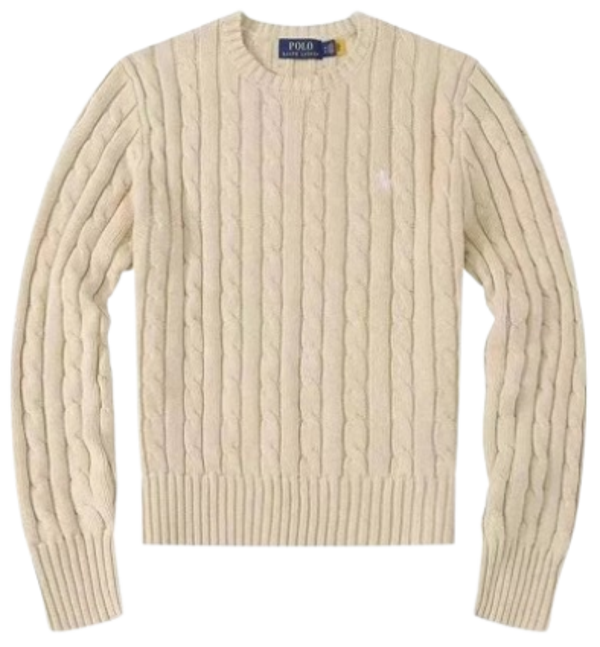 Rlph Lrn Sweater Khaki