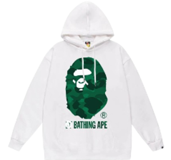 Bape Hoodie 2 White