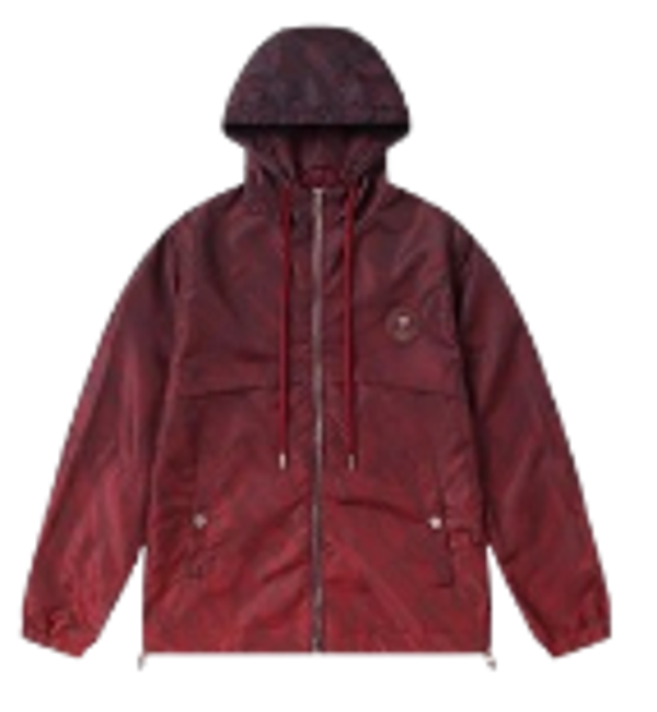 TRAPST4R Windbreaker WineRed